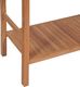 vidaXL Szafka łazienkowa pod 2 umywalki drewno tekowe 132x45x75cm 5