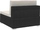 vidaXL fotele narożne z poduszkami, 2 sztuki, polirattan, czarne (47260) 5