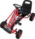 vidaXL Gokart dla dzieci, z pedałami, czerwony 1