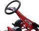 vidaXL Gokart dla dzieci, z pedałami, czerwony 3