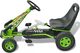 vidaXL Gokart dla dzieci, z regulacją siedziska, zielony 1