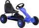 vidaXL Gokart na pedały, z oponami pneumatycznymi, niebieski 1