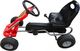 vidaXL Gokart z pedałami, czerwony 1