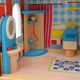 vidaXL 3-poziomowy domek dla lalek 60x30x90 cm, drewno (80175) 4