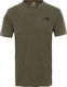 The North Face Koszulka męska M Simple Dome Tee Oliwkowa r. XS 1