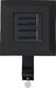 vidaXL Kwadratowe lampy solarne na zewnątrz, 6 szt, LED, 12 cm, czarne 5