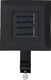 Kinkiet vidaXL Lampy solarne LED do ogrodu, 12 szt., kwadratowe, 12 cm, czarne 4