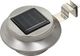 Kinkiet vidaXL Okrągłe lampy solarne na zewnątrz, 6 szt., LED, 12 cm, białe 1