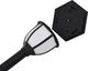 vidaXL Zewnętrzne lampy solarne LED, 3 szt., czarne 4