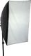 Massa SOFTBOX 50x70cm + OPRAWA NA CZTERY ŻARÓWKI E27 1
