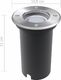 vidaXL Lampy najazdowe LED, 3 szt., okrągłe 7