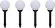vidaXL Lampy do oświetlenia ścieżki, 8 szt, LED, 15 cm, ze szpikulcami 3