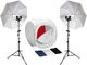 Zestaw studyjny Massa Zestaw do Fotografii Bezcieniowej 2x 325W / Namiot 60cm 2