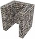 vidaXL Gabion do osłonięcia kosza na śmieci, 110x100x120 cm 3