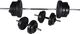 vidaXL Zestaw sztangi i 2 hantli 60.5 kg 1