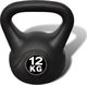 Kettlebell vidaXL bitumiczny 12 kg 1