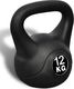 Kettlebell vidaXL bitumiczny 12 kg 3