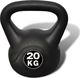 Kettlebell vidaXL bitumiczny 20 kg 1