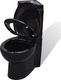 Zestaw kompaktowy WC vidaXL 68 cm cm czarny (141134) 2