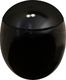 Miska WC vidaXL Toaleta wisząca w formie jaja, czarna 2