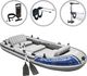 vidaXL Intex Nadmuchiwany ponton Excursion 5 z silnikiem i uchwytem 1