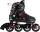 Rolki Nils Extreme NA9080 rekreacyjne regulowane czarne r. 39-42 1