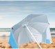 Royokamp  Namiot Parawan Parasol Plażowy Niebieski 9