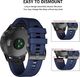 Tech-Protect TECH-PROTECT SMOOTH GARMIN FENIX 5/6/6 PRO NAVY BLUE 5