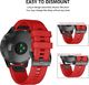 Tech-Protect TECH-PROTECT SMOOTH GARMIN FENIX 5/6/6 PRO RED 6
