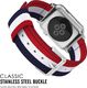 Tech-Protect TECH-PROTECT WELLING APPLE WATCH 1/2/3/4/5 (42/44MM) NAVY/RED 3