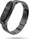 Tech-Protect Steelband Xiaomi Mi Band 3/4 Black 1