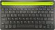 Klawiatura Alogy RK908 Bezprzewodowa Czarna US (7025 RK908 Bluetooth Win/iOs/Android) 1
