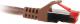 InLine 5m Cat.6 kabel sieciowy 1000 Mbit RJ45 - brązowy (76405K) 1