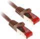 InLine 5m Cat.6 kabel sieciowy 1000 Mbit RJ45 - brązowy (76405K) 2