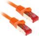 InLine 0.5m Cat.6 kabel sieciowy1000 Mbit RJ45 - pomarańczowy (76450O) 1