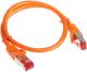 InLine 0.5m Cat.6 kabel sieciowy1000 Mbit RJ45 - pomarańczowy (76450O) 2
