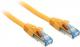 InLine Patch kabel sieciowy Cat.6A, S/FTP (PiMf), 500MHz, żółty, 7,5m (76807Y) 3