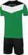 Givova Komplet Givova Kit Campo zielono-czarny KITC53 1310 2XS 1
