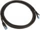 InLine Patch kabel sieciowy Cat.6A, S/FTP (PiMf), 500MHz, czarny, 3m (76803S) 1