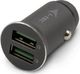Ładowarka I-TEC CAR2QC 2x USB-A 3 A  (CHARGER-CAR2QC) 2