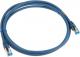 InLine Patch kabel sieciowy Cat.6A, S/FTP (PiMf), 500MHz, niebieski, 2m (76802B) 2
