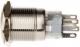 DimasTech Przycisk LED 19mm Żółty (PD024) 2