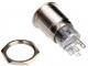 DimasTech Przycisk LED 19mm Żółty (PD024) 3