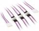BitFenix Molex - SATA 15-pin x4, 0.2m, Fioletowy (BFA-MSC-M4SA20PWW-RP) 1
