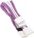 BitFenix Molex - Molex x3, 0.55m, Fioletowy (BFA-MSC-M3MPWW-RP) 1