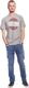 Mustang MUSTANG CRACK PRINT TEE MID GREY MELANGE 1007536 4164 XXL 2