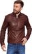 Kurtka męska Wrangler Kurtka męska Western Biker Chocolate Brown r. S (W4762ZAVM) 5