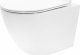 Miska WC Rea REA-C1450 MISKA WC WISZĄCA CARTER 18 CM RIMLESS Z DESKĄ DUROPLAST SLIM WOLNOOP. ZAWIAS. METAL // CE.REA.MW-CARTER-RIMLESS 1