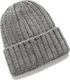 Wrangler WRANGLER CHUNKY KNIT HAT MID GREY MEL W0M34AH37 ONE SIZE 4