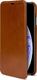 Stilgut STILGUT Baroon Slim Book Elegance skórzane etui do iPhone XS Max brązowe 1